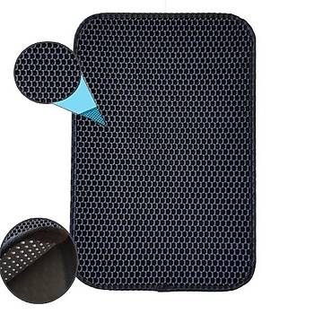 Pets Elekli Kum Toplama Paspas Siyah 58x76cm