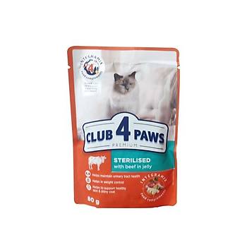 Club4Paws Ksr Kediler in Dana Etli Ya Mama 80 Gr