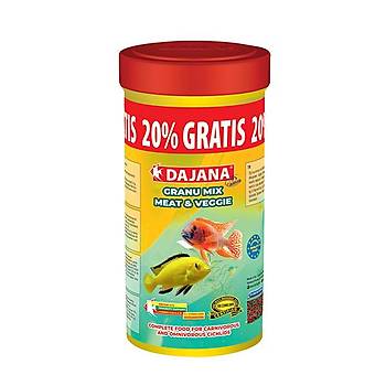 Dajana Granu Meat-Veggie Mix 250+50Ml Promo 150Gr