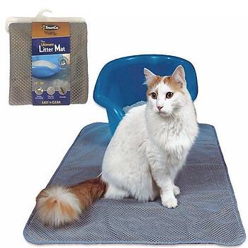 SmartCat Kedi Tuvaleti n Kum Yakalayc Paspas