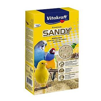 Vitakraft Sandy Yüksek Mineralli Kuş Kumu 2 Kg