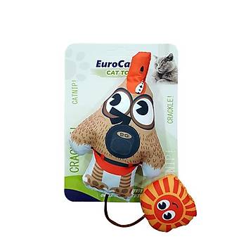 EuroCat Kedi Oyunca akn Kpek ve Gne 25 cm