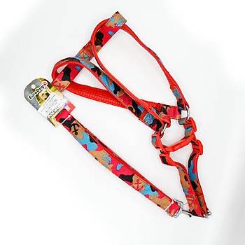 EuroDog Kp.Uztm+Gs Tas.Pembe Kamflj 25mm 120cm