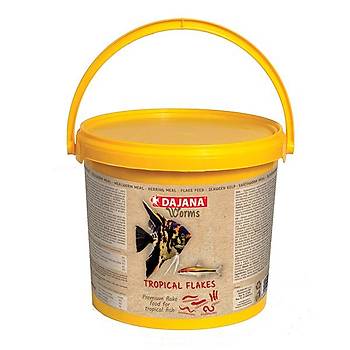 Dajana Worms Tropical Flakes 10000 Ml 2000 Gr