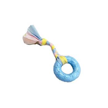 EuroDog Puppy Toys Mavi Ufak Halka Di Kama Oy.