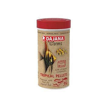 Dajana Worms Tropical Pellets Soft 100 Ml 50 Gr
