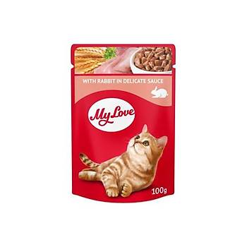 My Love Sos inde Tavan Etli Pouch Kedi Mamas 100 Gr