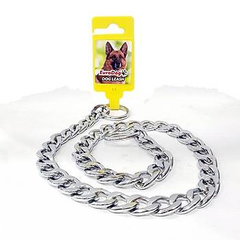 EuroDog Zincir Boma Kpek Tasmas 55cm