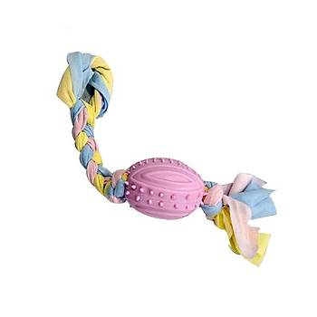 EuroDog Puppy Toys Pembe Rugby Topu Di Kama Oy.