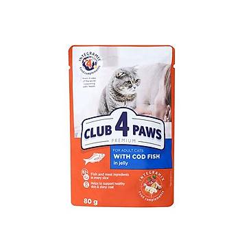 Club4Paws Morina Balkl Premium Pouch Kedi Mamas 80 Gr