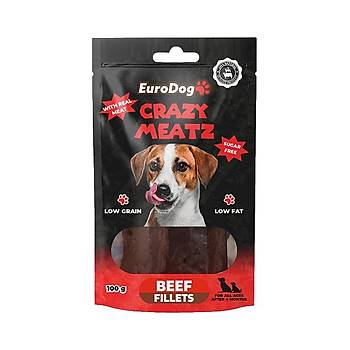 EuroDog Beef Fillet Köpek Ödül 100 Gr