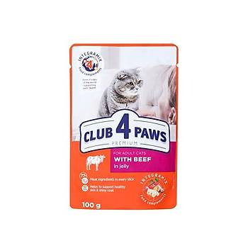 Club4Paws Jöleli Danalı Premium Pouch Kedi Maması 100 Gr