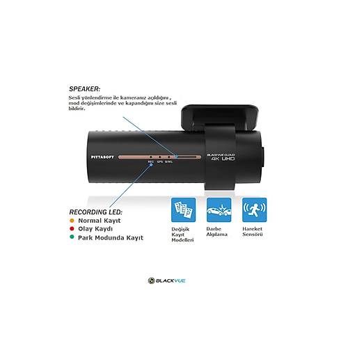 BLACKVUE DR970X-2CH 4K UHD 2 KAMERALI ARA KAMERASI