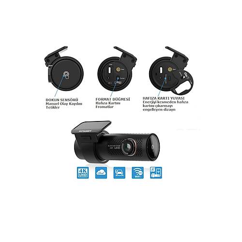 BLACKVUE DR970X-2CH 4K UHD 2 KAMERALI ARA KAMERASI
