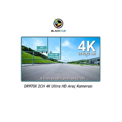 BLACKVUE DR970X-2CH 4K UHD 2 KAMERALI ARA KAMERASI