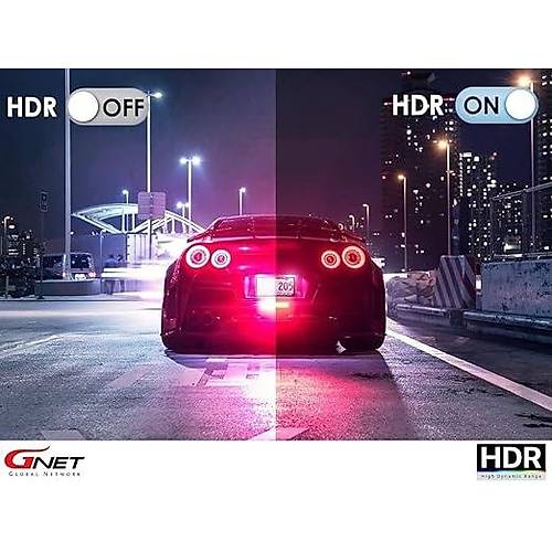 Gnet GONX 2CH HDR FullHD Wi-Fi Ara Kameras