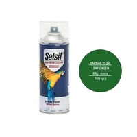 Selsil Rainbow 400 ml Sprey Boya Yaprak Yeili