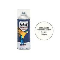 Selsil Rainbow 400 ml Sprey Boya Parlak Beyaz