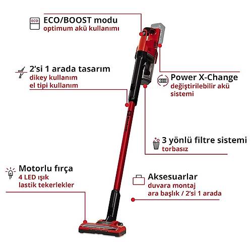 Einhell TE-SV 18 Li - Solo, Akl Dikey Sprge