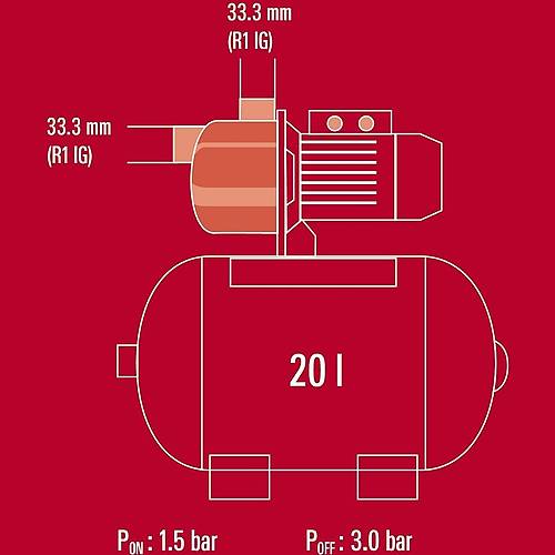 Einhell GC-WW 6036 Hidrofor