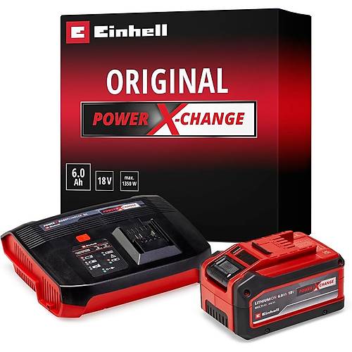 Einhell PXC Balang Kiti 18V 4-6Ah & 6A Boostcharger