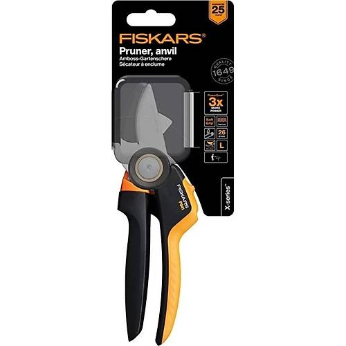 Fiskars X-Serisi P941 Anvil Budama Makas 1057174