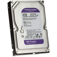 WD PURPLE WD44PURZ 3,5" 4TB, 128Mb, 5400 Rpm, 7/24 G�venlik HDD (T�rkiye Distrib�t�r� Garantili)