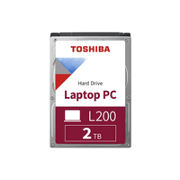 TOSHIBA L200, HDWL120UZSVA, 2.5", 2TB, 128Mb 5400 Rpm, Notebook HDD (T�rkiye Distrib�t�r� Garantili)