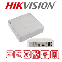 HIKVISION DS-7104HQHI-M1/S, 4Kanal, 5Mpix,  H265Pro+, 1 HDD Deste�i, 5in1 DVR Cihaz�
