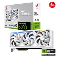 ASUS ROG-ASTRAL-RTX5080-O16G-WHITE, 16Gb, 256Bit, GDDR7, 2xHDMI, 3xDP GAMING Ekran Kart�