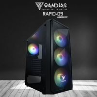 GAMDIAS RAPID-09, RYZEN 5 5600, 16Gb Ram, 500Gb NVMe SSD,6Gb GDDR6 GTX1660 Super Ekran Kart, 550W Kasa, Free Dos GAMING PC