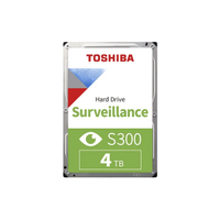 TOSHIBA S300, HDWT840UZSVA, 3.5", 4TB, 256Mb 5400 Rpm, 7/24 G�venlik HDD