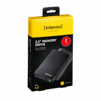 INTENSO 6023580, 2TB, 2.5", USB3.0, Tanabilir, Harici HDD, Siyah
