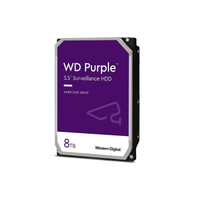 WD PURPLE, WD84PURZ, 3.5", 8TB, 128Mb, 5640 Rpm, 7/24 Gvenlik, HDD