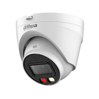 DAHUA IPC-HDW1439V-SA-IL 4Mpix, 2,8mm Lens, Entry Smart Dual Light Fixed-Focal Eyeball, H265+,  30Mt Gece G�r���,  IP67, Mikrofonlu, PoE Dome IP Kamera