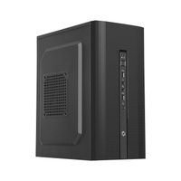 FRISBY FC-2710B, 1x80mm Fan, Siyah, 300W, USB 2.0, mATX, Mini Tower Kurumsal KASA