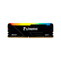 KINGSTON Beast, KF436C18BB2A/16TR, 16Gb, 3600Mhz,   DDR4, CL18, RGB, Desktop Gaming RAM (Soutuculu)