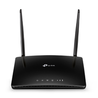 TP-LINK TL-MR6400, 4Port, 300Mbps, 2,4Ghz Wifi, Masast, LTE, Micro Sim Kart Taklabilir 3G-4G Destekli Router