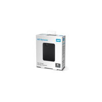 WD WDBU6Y0040BBK-WESN, Elements, 4TB, 2.5", USB3.0, Tanabilir, Harici HDD, Siyah