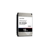 WD ULTRASTAR, HUH721212ALE604, 3.5", 12TB, 256Mb, 7200 Rpm, 7/24 Enterprise, DATA CENTER-GVENLK-NAS-SERVER, HDD (DC HC520) (0F30146)