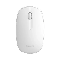 PHILIPS SPK7318W, Beyaz, USB Nano 2,4Gh Kablosuz, 1600dpi, Optic, Sessiz Click, 3 Tu�lu, Mouse