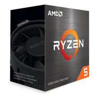 AMD RYZEN 5 5600 6 Core, 3,50-4.40GHz,  35Mb Cache, 65W, Wraith Stealth FAN, AM4 Soket, BOX (Kutulu) (Grafik Kart YOK, Fan VAR)