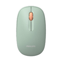 PHILIPS SPK7318E, Ye�il, USB Nano 2,4Gh Kablosuz, 1600dpi, Optic, Sessiz Click, 3 Tu�lu, Mouse