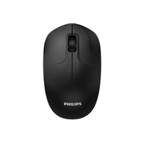 PHILIPS SPK7358B, Siyah, USB Nano 2,4Gh Kablosuz, 1600dpi, Optic, 3 Tu�lu, Sessiz Click, Mouse