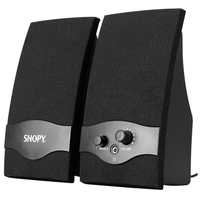 SNOPY SN-84, 4W, 1+1, Masa st, USB, SPEAKER (Siyah)