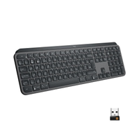 LOGITECH MX Keys S, 920-011594, Bluetooth, Trke Q, Multimedya, Gelimi Aydnlatmal, Klavye