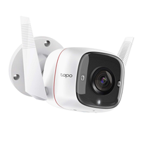 TP-LINK Tapo TC65, 3,0Mpix,  ve D Mekan, IP66, WiFi, 30Mt. Gece Gr, ki Ynl Ses Gvenlik Kameras