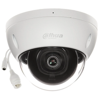 DAHUA IPC-HDBW2541E-S-0280B-S2  5Mpix,   2,8mm Lens, H265+, 30Mt Gece Gr, IP67, Dahili Mikrofon, PoE Dome IP Kamera