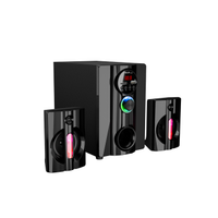 MIKADO MD-95BT, 20W, 2+1, Masast, FM/BT/SD/USB, RGB Aydnlatma, Siyah Kasa, Speaker