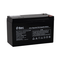 Ttec BASE, 12V 7Ah, Bakmsz, Kuru Ak (Gvenlik, Alarm Sistemi ve Siren Aks)